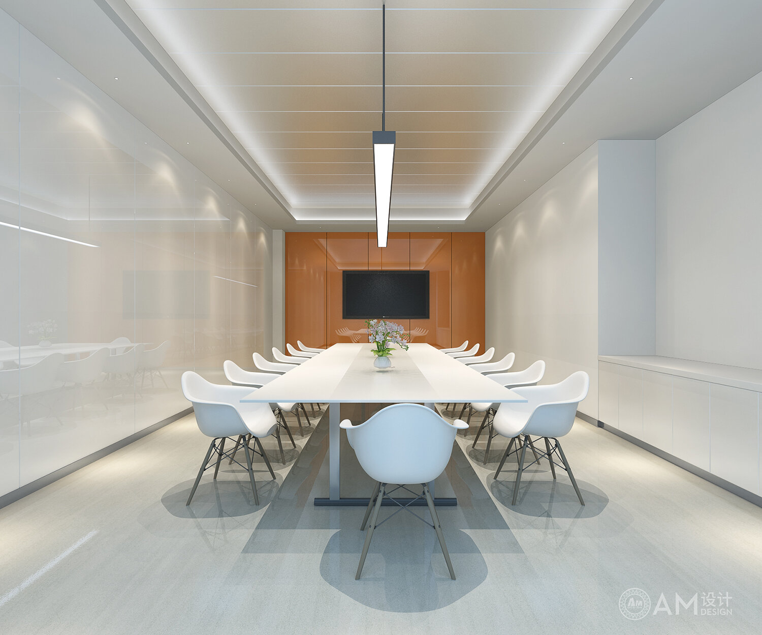 AM设计 | 北京通州新城热力办公楼会议室设计